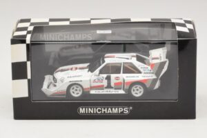 Audi Sport Quattro S1 #1 W. Rohrl Pikes Peak International Hill Climb Winner Record 1987 Minichamps 1:43 410871201 Metall — Bild 4 von 4