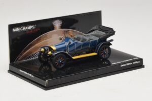 Audi Typ A Phaeton Blau Minichamps 1:43 437019031 Metall — Bild 2 von 5