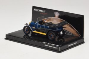 Audi Typ A Phaeton Blau Minichamps 1:43 437019031 Metall — Bild 3 von 5