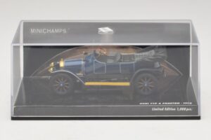 Audi Typ A Phaeton Blau Minichamps 1:43 437019031 Metall — Bild 4 von 5