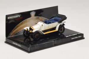 Audi Typ A Phaeton Weiß Blau Minichamps 1:43 437019032 Metall — Bild 2 von 5