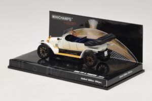 Audi Typ A Phaeton Weiß Blau Minichamps 1:43 437019032 Metall — Bild 3 von 5