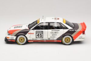 Audi V8 Quattro DTM #45 F. Biela Team AZR 1991 Minichamps 1:18 100911045 Metall — Bild 4 von 8