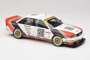 Audi V8 Quattro DTM #45 F. Biela Team AZR 1991 Minichamps 1:18 100911045 Metall — Bild 6 von 8