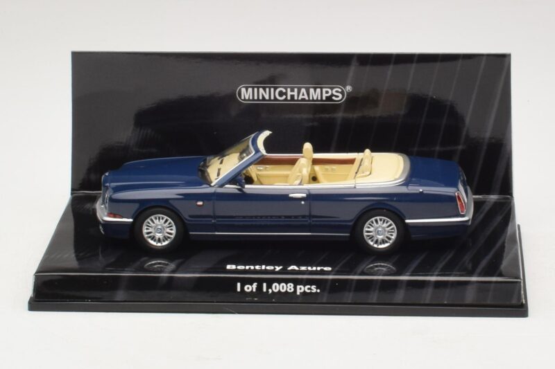 Bentley Azure Blau Minichamps 1:43 Bentley Azure Blau Minichamps 1:43 436139931 Metall