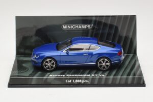 Bentley Continental GT V8 Blau Metallic Minichamps 1:43 436139982 Metall