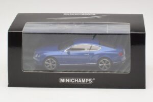 Bentley Continental GT V8 Blau Metallic Minichamps 1:43 436139982 Metall — Bild 4 von 4