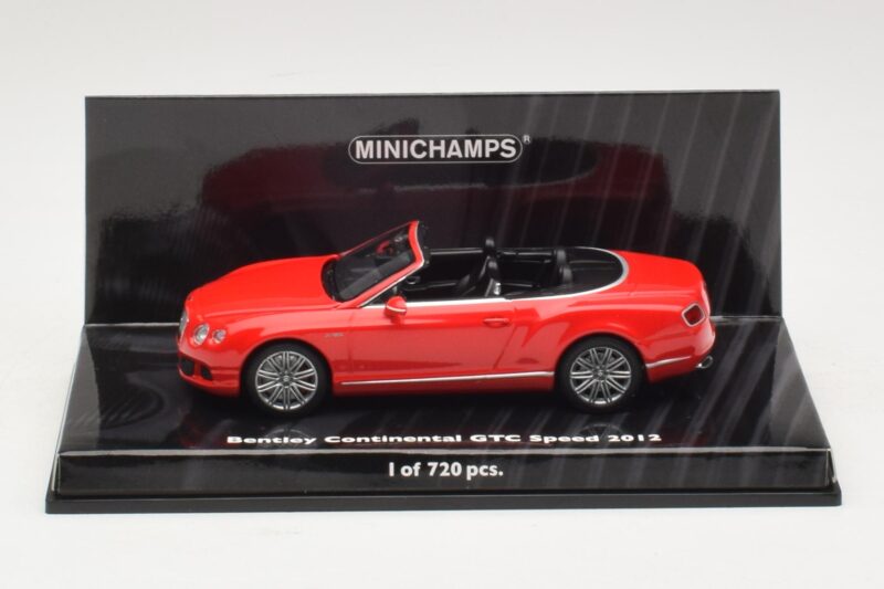 Bentley Continental GTC Speed Rot Minichamps 1:43 436139061 Metall