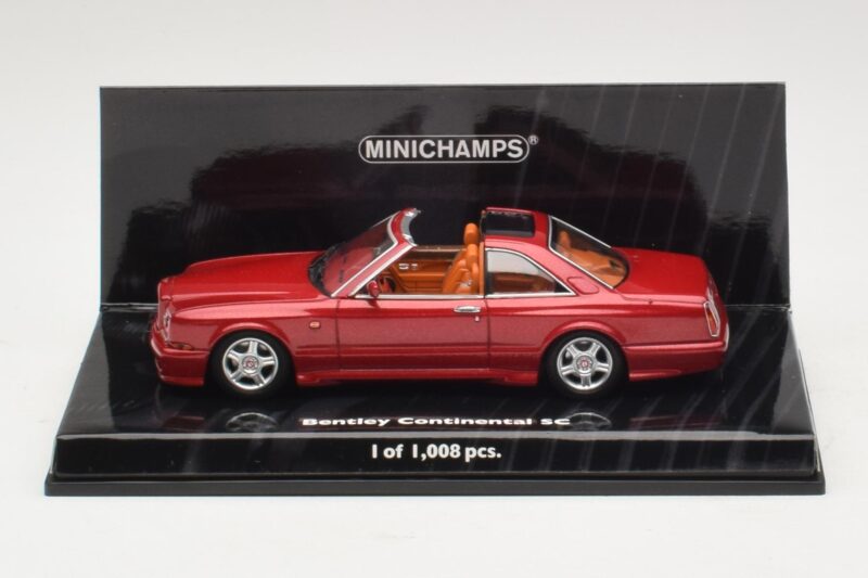 Bentley Continental SC Rot Metallic Minichamps 1:43 436139991 Metall