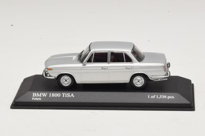 BMW 1800 TI/SA Silber Minichamps 1:43 BMW 1800 TI/SA Silber Minichamps 1:43 400025100 Metall
