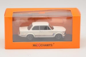 BMW 2002 Turbo Weiß Maxichamps 1:43 940022201 Metall — Bild 4 von 4