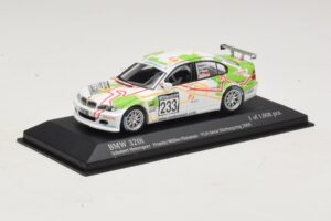 BMW 320i E46 #233 A. Priaulx / J. Muller Schubert Motorsport VLN Nurburgring 2005 Minichamps 1:43 400052433 Metall — Bild 2 von 4