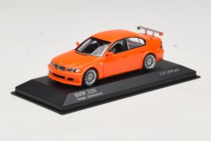 BMW 320i E46 Straßenversion Orange Minichamps 1:43 400052400 Metall — Bild 2 von 4
