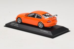 BMW 320i E46 Straßenversion Orange Minichamps 1:43 400052400 Metall — Bild 3 von 4