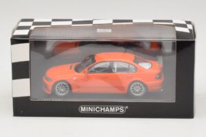 BMW 320i E46 Straßenversion Orange Minichamps 1:43 400052400 Metall — Bild 4 von 4