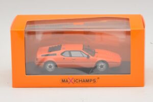 BMW M1 Orange Maxichamps 1:43 940025020 Metall — Bild 4 von 4