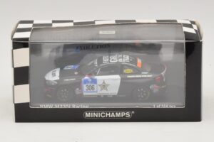 BMW M235i Ring Police Team #306 Carlsson 24 Hours of Nurburgring 2014 Minichamps 1:43 437142406 Metall — Bild 4 von 4