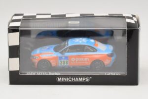 BMW M235i Team Adrenalin #308 Fischer / Zils 24 Hours of Nurburgring 2014 Minichamps 1:43 437142408 Metall — Bild 4 von 4
