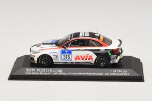 BMW M235i Team Mathol #315 24 Hours of Nurburgring 2014 Minichamps 1:43 437142415 Metall