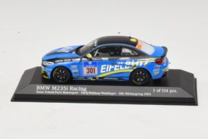 BMW M235i Team Scheid #301 Partl / Rebhan 24 Hours of Nurburgring 2014 Minichamps 1:43 437142401 Metall
