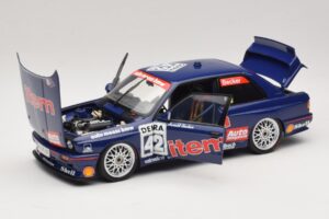 BMW M3 E30 Auto Maass #42 H. Becker DTM 1992 Minichamps 1:18 180922042 Metall — Bild 2 von 8