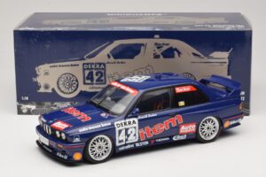 BMW M3 E30 Auto Maass #42 H. Becker DTM 1992 Minichamps 1:18 180922042 Metall — Bild 8 von 8