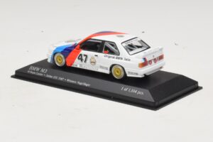 BMW M3 E30 M-Team Linder #47 Vogt / Herger Winners ETC Zolder 1987 Minichamps 1:43 430872047 Metall — Bild 3 von 4