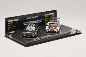 BMW M3 & M4 DTM Champions Set B. Spengler / M. Wittmann 2012 & 2014 Minichamps 1:43 412020723 Metall — Bild 2 von 5