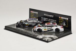 BMW M3 & M4 DTM Champions Set B. Spengler / M. Wittmann 2012 & 2014 Minichamps 1:43 412020723 Metall — Bild 3 von 5