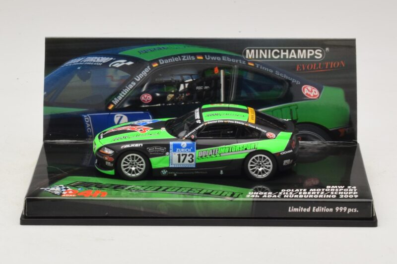 BMW Z4 Dolate Motorsport #173 24 Hours of Nürburgring 2009 Minichamps 1:43 437092773 Metall