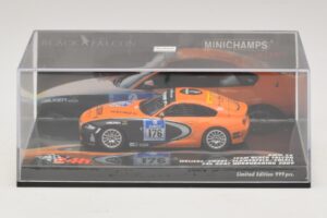 BMW Z4 GT3 Black Falcon #176 24 Hours of Nürburgring 2009 Minichamps 1:43 437092776 Metall — Bild 4 von 5