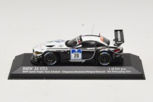 BMW Z4 GT3 BMW Sports Trophy #20 Klingmann / Baumann 24 Hours of Nurburgring 2014 Minichamps 1:43 437142030 Metall