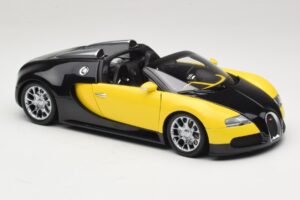 Bugatti Veyron Grand Sport Black Lemon Minichamps 1:18 100110831 Metall — Bild 6 von 8