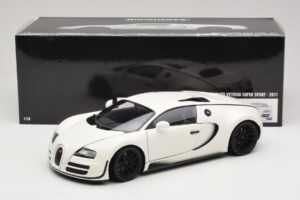 Bugatti Veyron Super Sport Weiß Minichamps 1:18 100110844 Metall — Bild 8 von 8