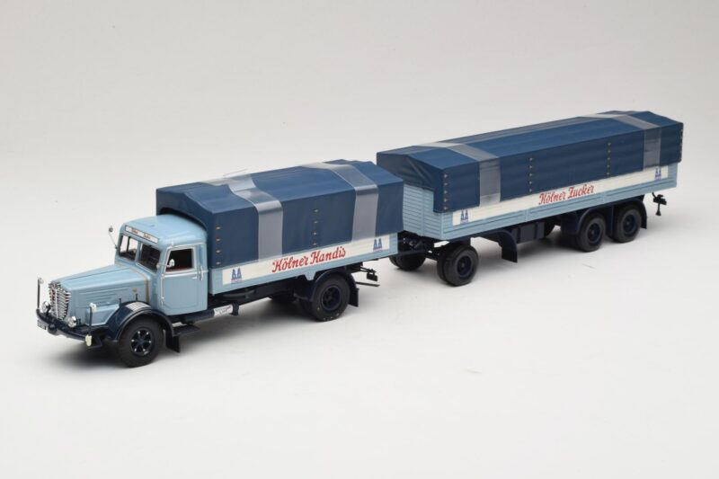 Bussing 8000S13 Pritschenzug Kölner Zucker Minichamps 1:43 499079920 Metall