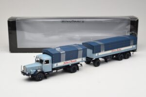Bussing 8000S13 Pritschenzug Kölner Zucker Minichamps 1:43 499079920 Metall — Bild 5 von 5