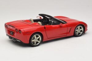 Chevrolet Corvette C6 Cabriolet Rot AUTOart 1:18 71221 Metall — Bild 3 von 8