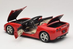 Chevrolet Corvette C6 Cabriolet Rot AUTOart 1:18 71221 Metall — Bild 5 von 8