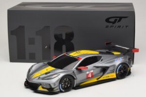 Chevrolet Corvette C8.R Grau GT Spirit 1:18 GT307 Resin — Bild 6 von 6