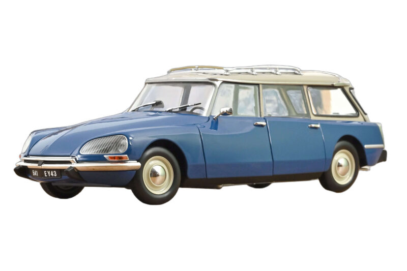 Citroën DS 21 Break Danube Blue Norev 1:18 Citroën DS 21 Break Danube Blue Norev 1:18 181772 Metall