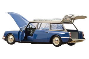 Citroën DS 21 Break Danube Blue Norev 1:18 181772 Metall — Bild 2 von 4