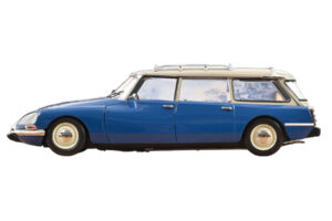 Citroën DS 21 Break Danube Blue Norev 1:18 181772 Metall — Bild 4 von 4