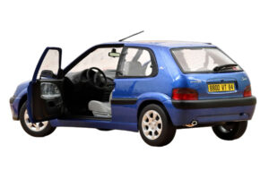 Citroën Saxo VTS Grand Pavois Blue Norev 1:18 181830 Metall — Bild 2 von 3
