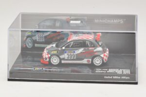 Fiat 500 Abarth Assetto Corse #399 Autohaus Winz VLN 2010 Minichamps 1:43 437101299 Metall — Bild 4 von 5