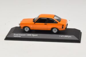 Ford Escort 1600 Sport Mk2 Orange Minichamps 1:43 400084471 Metall