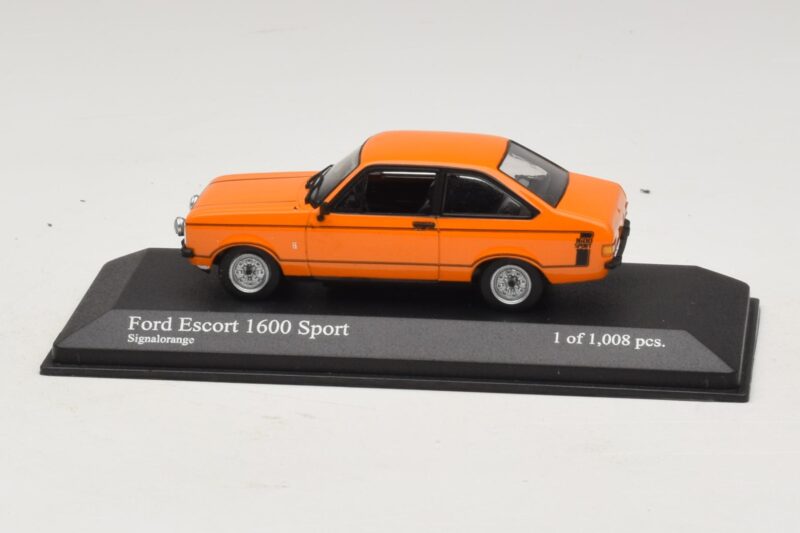 Ford Escort 1600 Sport Mk2 Orange Minichamps 1:43 400084471 Metall