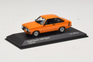 Ford Escort 1600 Sport Mk2 Orange Minichamps 1:43 400084471 Metall — Bild 2 von 4