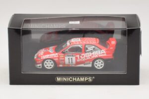 Ford Escort Cosworth Toshiba #11 A. Vatanen / Freeman 1994 Minichamps 1:43 430981811 Metall — Bild 4 von 4