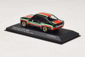 Ford Escort Mk2 RS1800 #30 H. Heyer Class Winner DRM Mainz-Finthen 1976 Minichamps 1:43 400768430 Metall — Bild 3 von 4