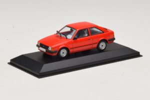 Ford Escort Mk3 3-Türer Rot Minichamps 1:43 400085000 Metall — Bild 2 von 4